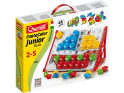 Juego Educativo QUERCETTI First Toys Fantacolor Junior Basico 48 pz (Edad Mínima: 2 Años - 36 x 27,5 x 6 cm)