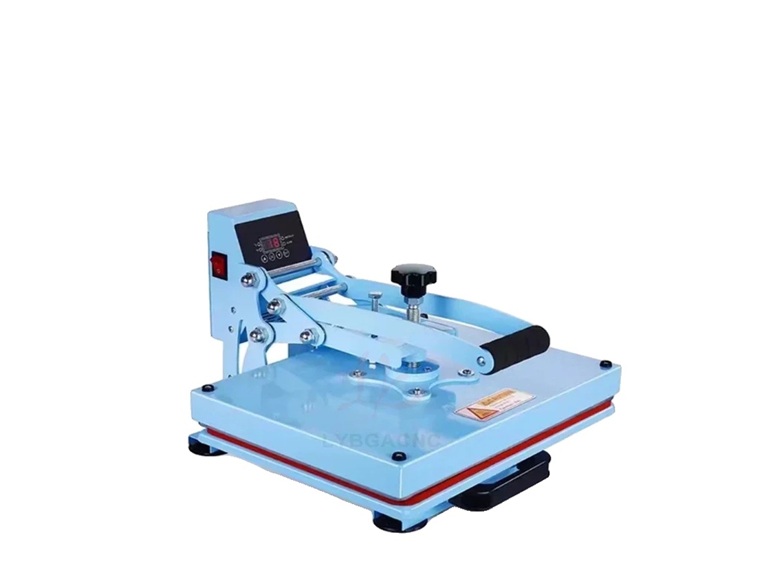 Prensa de transferencia térmica, aplicación DIY, diseño compacto, OEM azul
