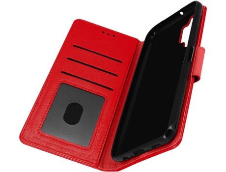Carcasa Samsung Galaxy A32 5G AVIZAR FOLIO-VITO-RD-A326F Función de Soporte Rojo