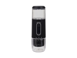 Cafetera portátil 3 en 1 con bomba, cápsula de extracto concentrado en polvo, doble uso, color negro Cuich