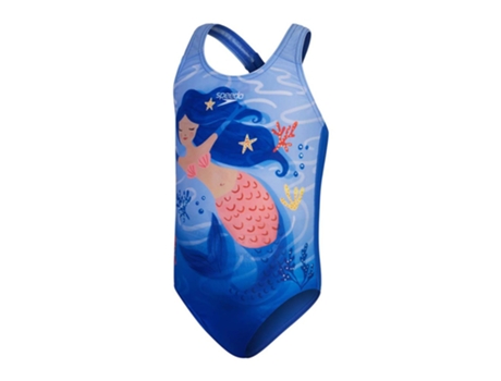Roupa de Banho Digital Printed Swimsuit Azul 24 Months Meninaspeedo