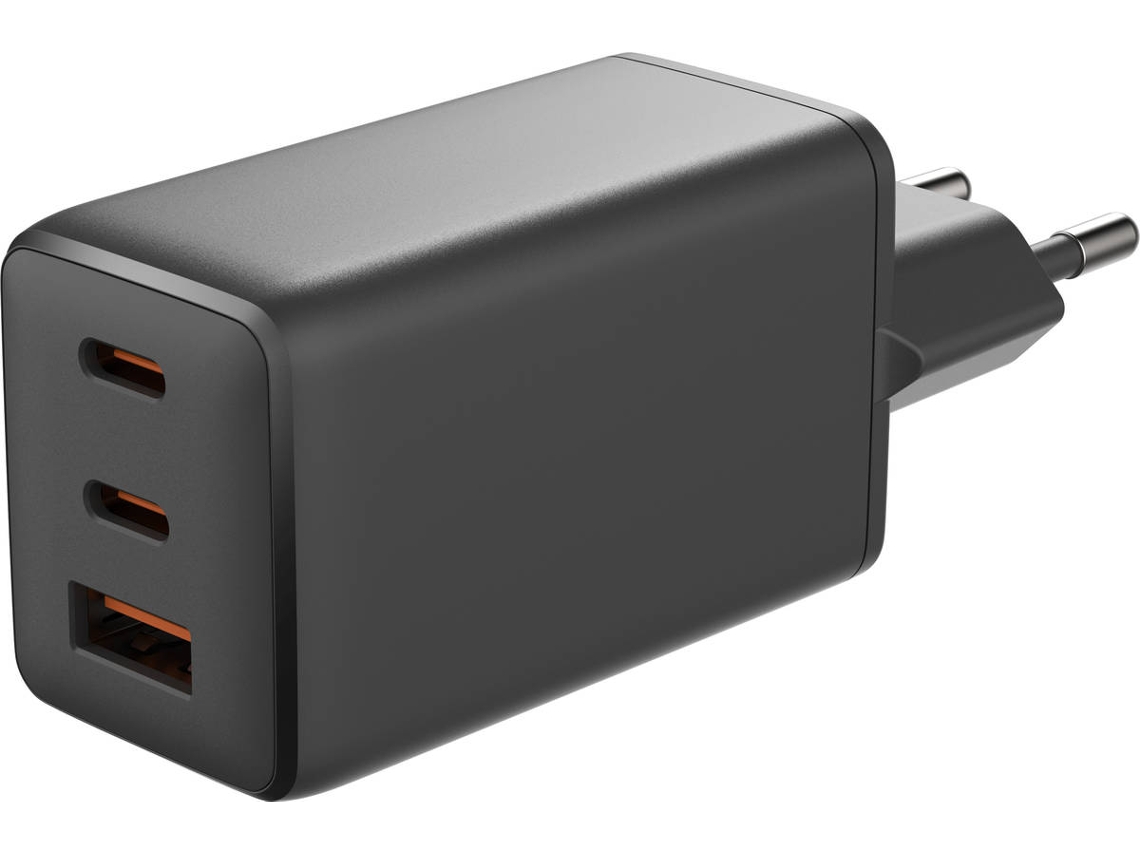 Cargador Pared GOODIS 67W (USB A+C+C - Negro)