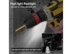 Llave de impacto de 21v con batería de 4.0ah, par máximo de 350nm y 17 accesorios para el hogar.