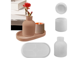Moldes De Resina De Silicona | Materiales De Manualidades Reutilizables Y Antiadherentes