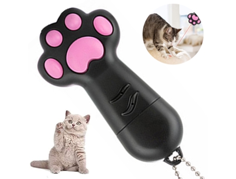 Brinquedo Interativo Para Gatos/Cachorros Em Ambiente Interno Projeção Led Suprimentos Para Treinamento De Animais De Estimação ELKUAIE
