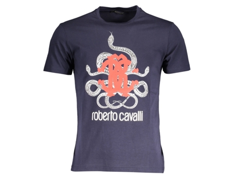 Camiseta de manga corta CAVALLI (Talla L)