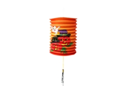 Farol cilíndrico de calabaza para fiestas de Halloween, bares, KTV y negocios.