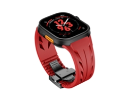 Correa roja XIAOMOYU para Apple Watch (44/45/46/49 mm)