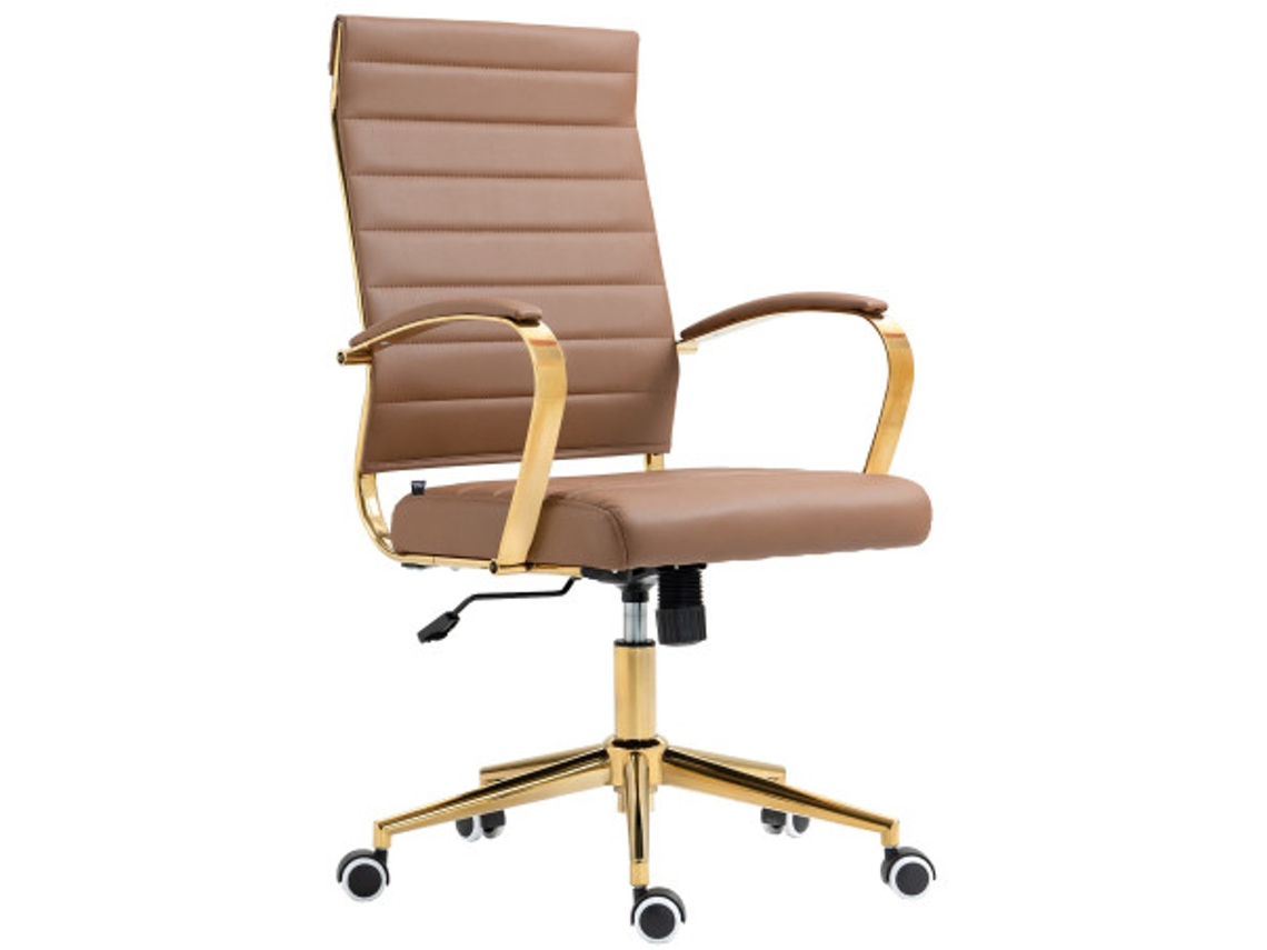 Silla de oficina Havanna (Castanho claro) DUDECOR