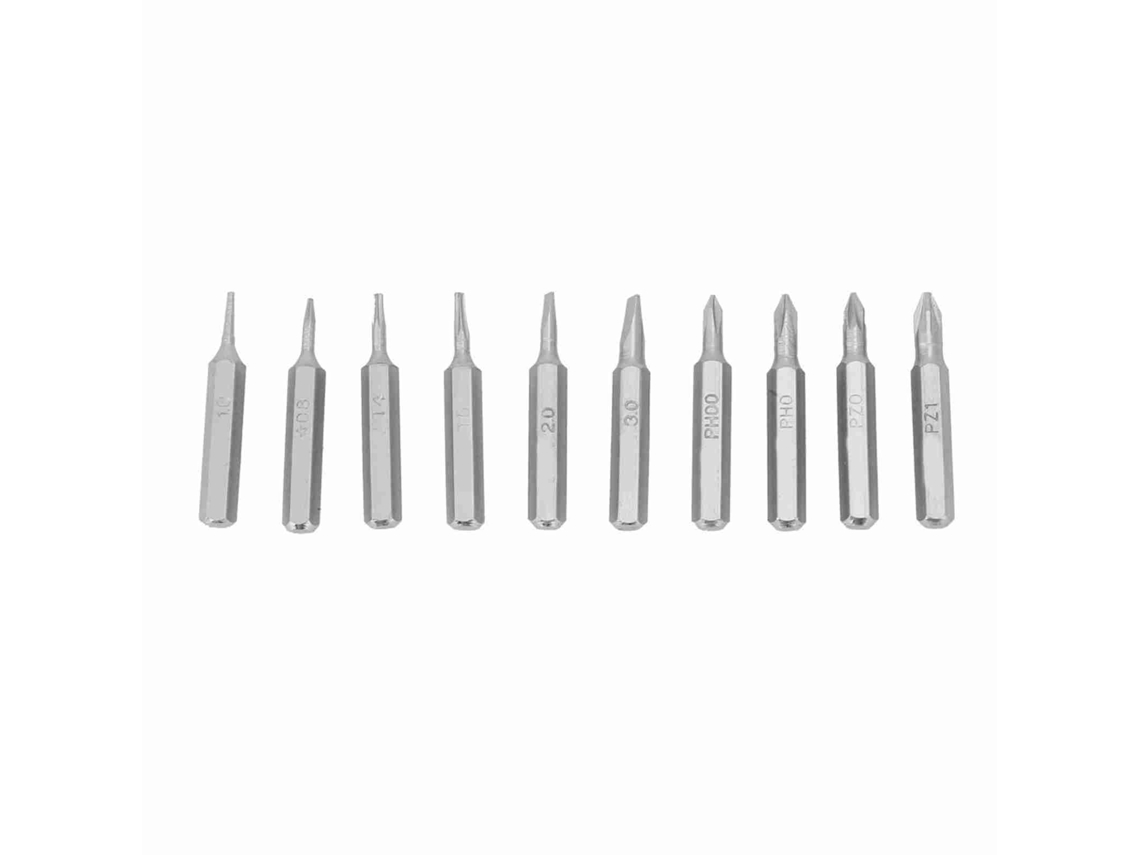 Juego De 10 Puntas De Destornillador De 4 Mm Ph00/ph0/z1/z0/3.0/2.0/1.0/t5/t4/star 08 Para Reparaciones