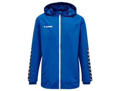 Abrigo para Hombre HUMMEL Authentic All Weather Azul para Fútbol (164 cm)