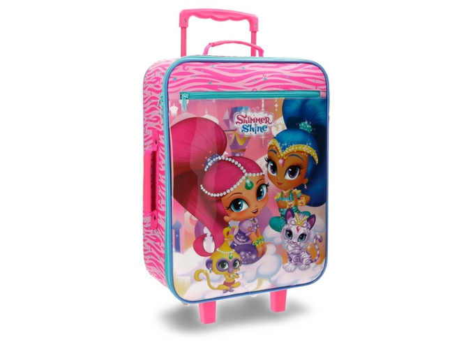 Maleta de Viaje Infantil SHIMMER AND SHINE Pets 50 Rosa (50x35x18cm - 25 L)