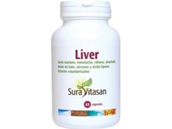Complemento Alimentar SURA VITASAN Liver 725 Mg (45 Cápsulas)