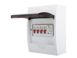Caja De Fusibles De 3 Vías 63a Rcd 30ma+3mcb 6a+16a+32a Abs Cuadro De Distribución 230/400v