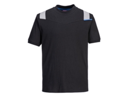 Camiseta de seguridad y comodidad Wx3 Fr Modaflame / Negra / M Portwest