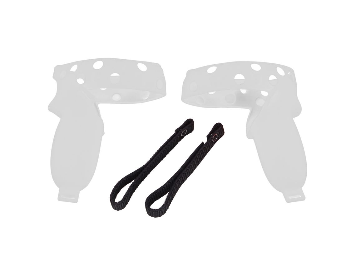 Capa De Silicone Para Controle Oculus Quest 2 Com Correia Ajustável Proteção Vr Grip Anti-derrapante