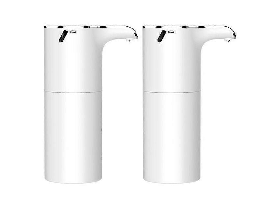 2 dispensadores de jabón de 450 ml, automáticos, sin contacto, recargables por USB, dispensadores de espuma para baño, Hotel Rosewell