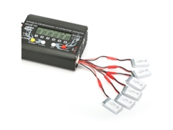 Cable adaptador de cargador Una6 A9 de 6 canales y 1 s con cabezal de equilibrio y conector JSTPH20 para batería de avión F110F121