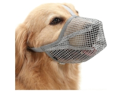 2026-boquilla Para Perros Con Correas Ajustables, Malla Suave Para Pequeños Medianos Y Grandes Perros