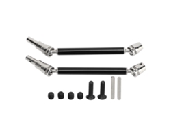 Eje De Transmisión Delantero Y Trasero De Acero Para Coche Teledirigido Arrma Serie 1/10, 2 Piezas, Negro.