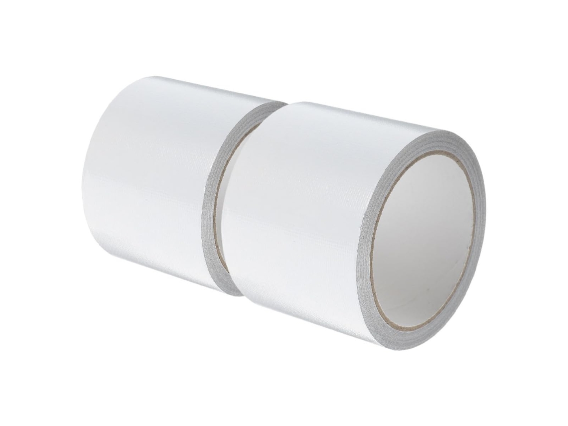 8 Cinta Reparadora Toldos Carpas, Fibra Vidrio White, Cm