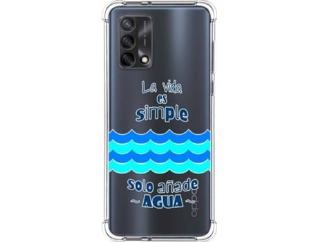 Carcasa Oppo A74 4G TUMUNDOSMARTPHONE Agua Multicolor