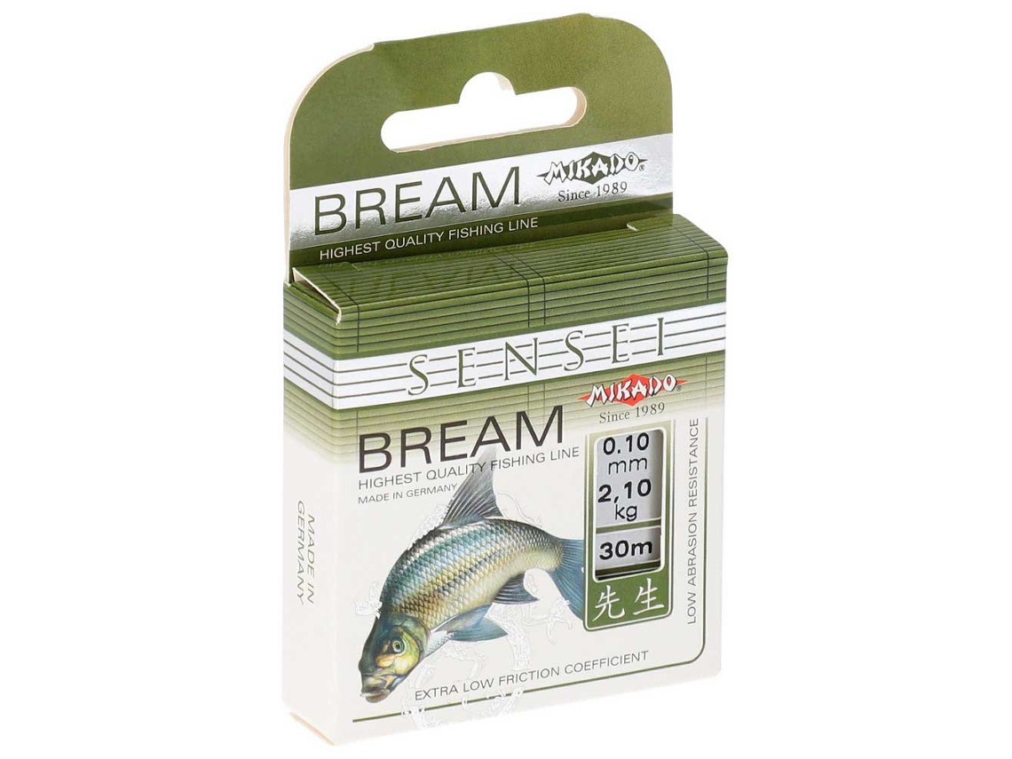 Monofilamento Sensei Bream 30 M Verde 0.140 Mmmikado