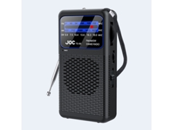 Radio meteorológica portátil, conector para auriculares de 3,5 mm para emergencias, uso doméstico y exterior Hexinyigjly