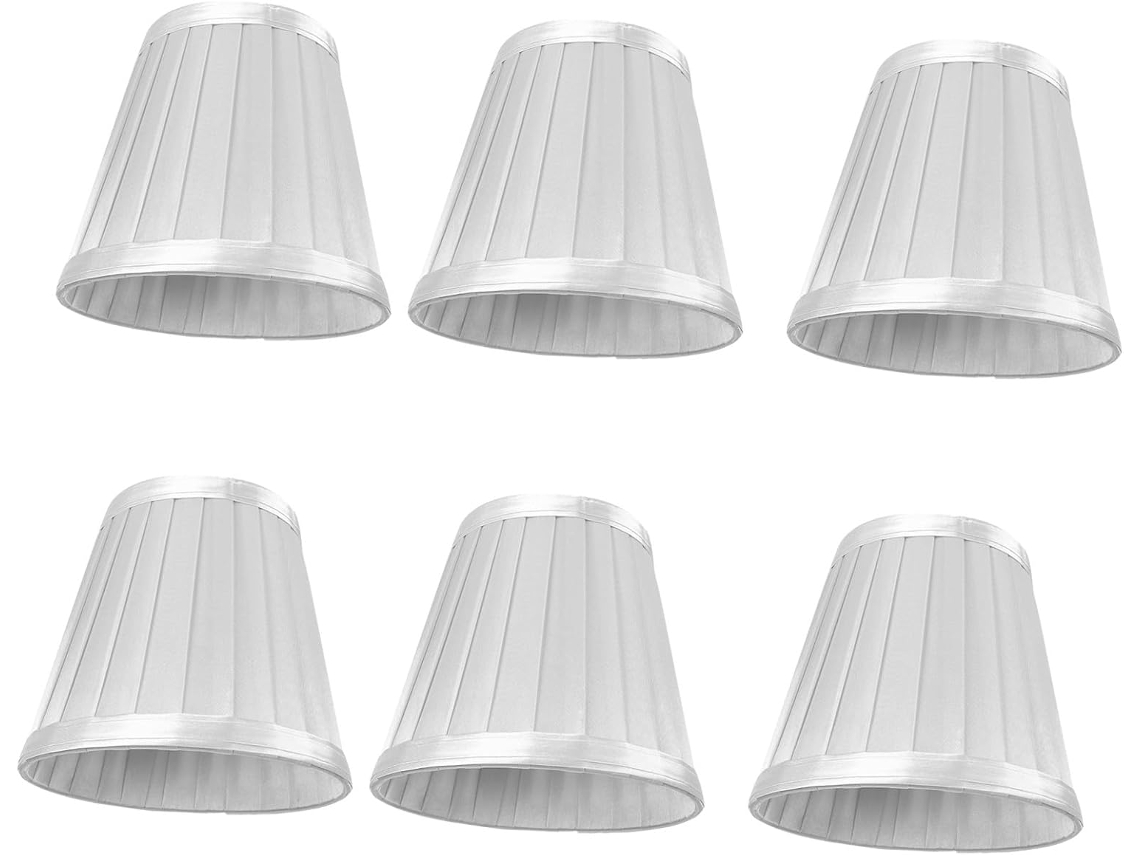 Juego De 6 Pantallas De Lámpara Con Clip Para El Hogar Y El Hotel, Con Luz Suave Y Protección Contra La Luz.