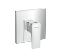 mezclador monomando de ducha Metropol de HANSGROHE oculto, mango de palanca, Color: cromado