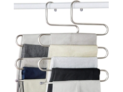 Cabides Para Calças Em Formato De S Cabides Antiderrapantes De Aço Inoxidável 2 Peças 