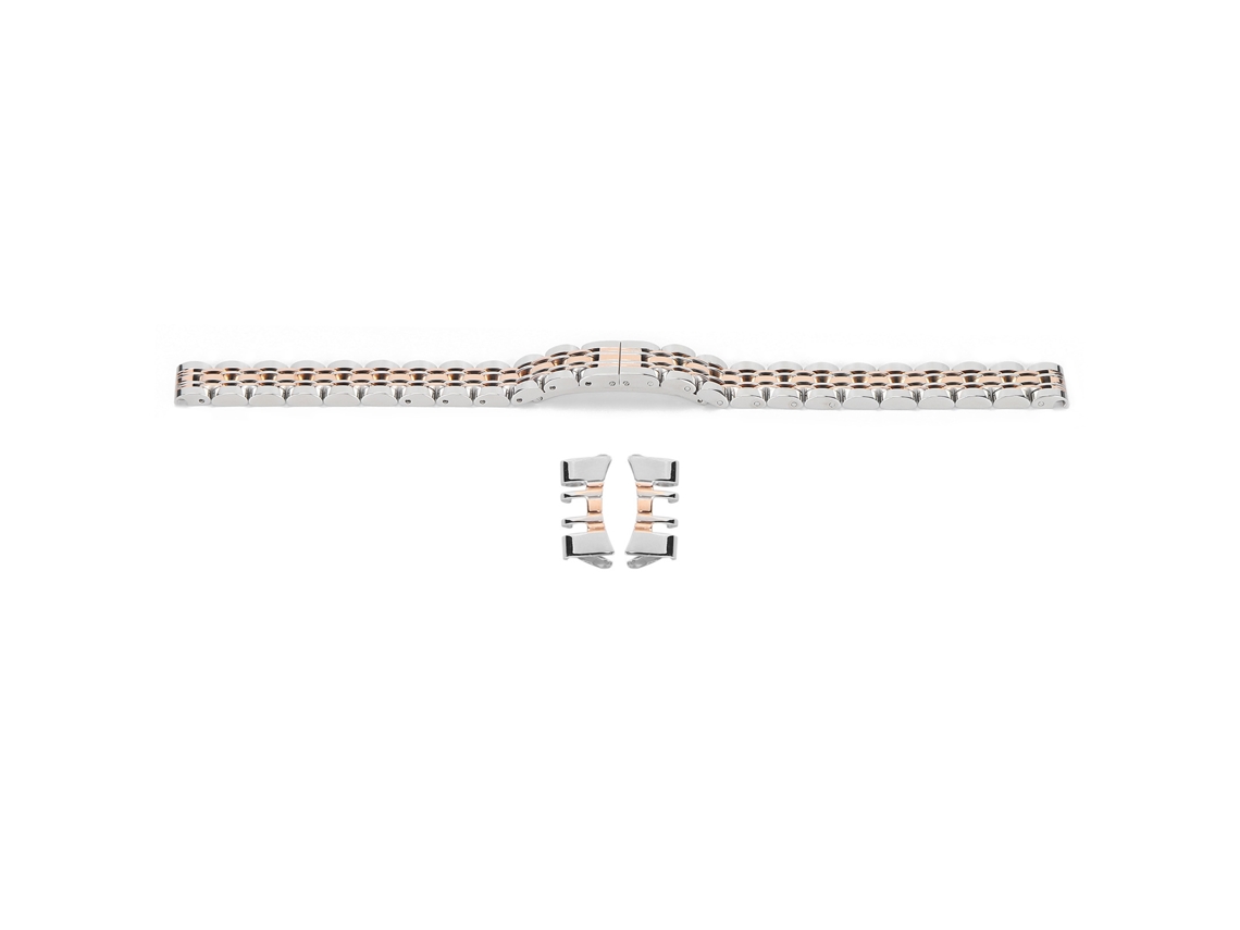 Reloj Analógico De Cuarzo Con Correa De Cuero Mini Focus Plata Marrón Gris