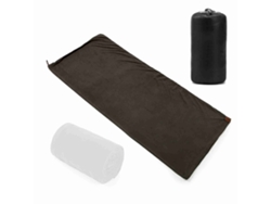 Saco De Dormir Ligero Y Portátil De Forro Polar Para Acampar, Viajar, Hacer Senderismo, Situaciones De Emergencia Y Uso Al Aire Libre.
