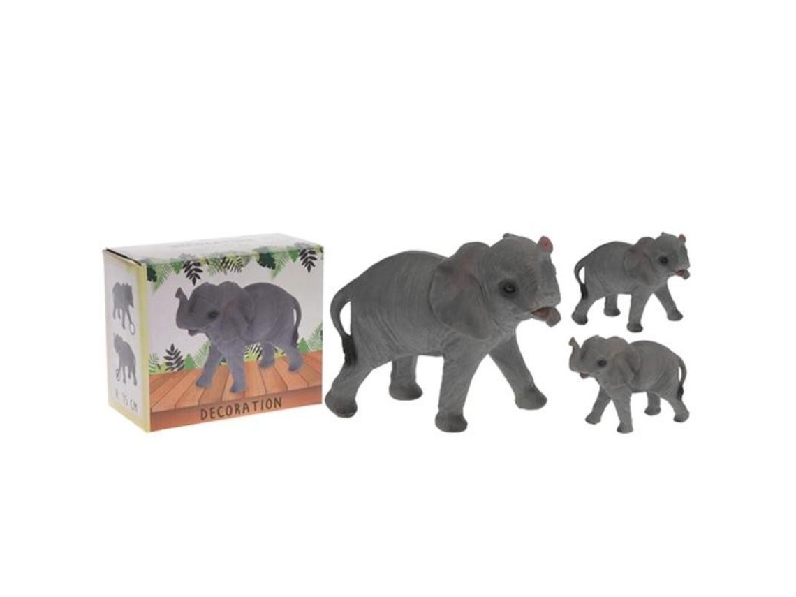 Elefante resina 17x18x15 cm