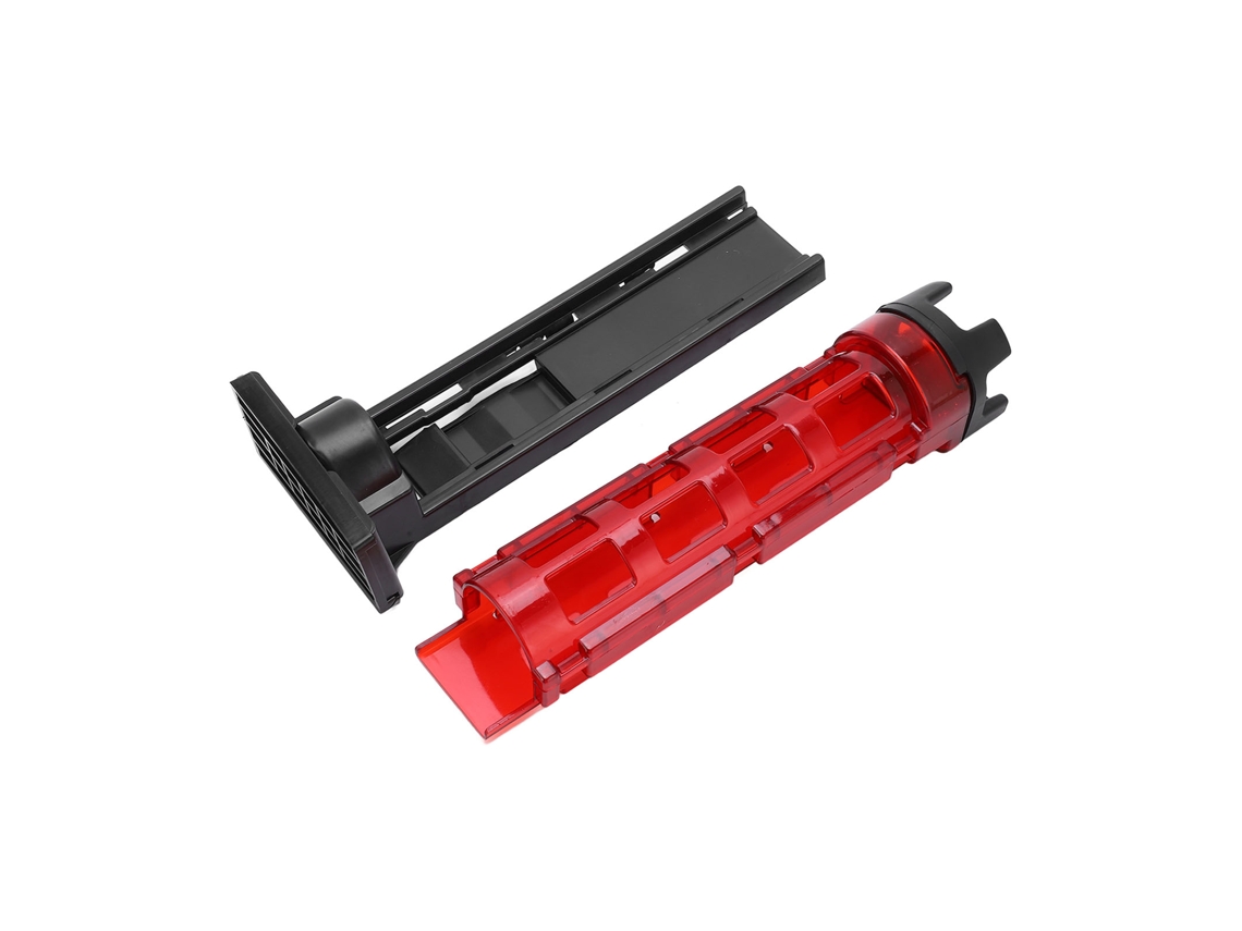 Soporte Vertical Para Cañas De Pesca Con Base Cajón Plástico Accesorio De Pesca Rojo (250)