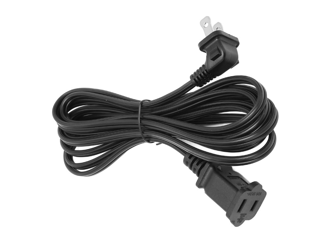 Cabo De Extensão De Energia Nema 1 15p Para Nema 1 15r 3m/9.8ft Profissional Com Plug Curvo