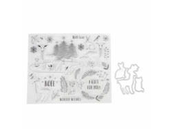 Selloses De Silicona Reutilizables Para Diy Manualidades Álbum Navidad Estilos Varios Formas Únicas Fáciles De Usar