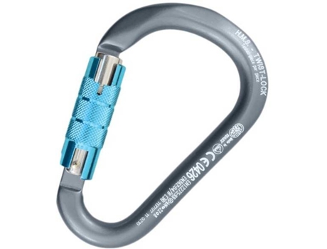 Mosquetón de Escalada KONG Hms Twist Lock (Azul - Talla Única)