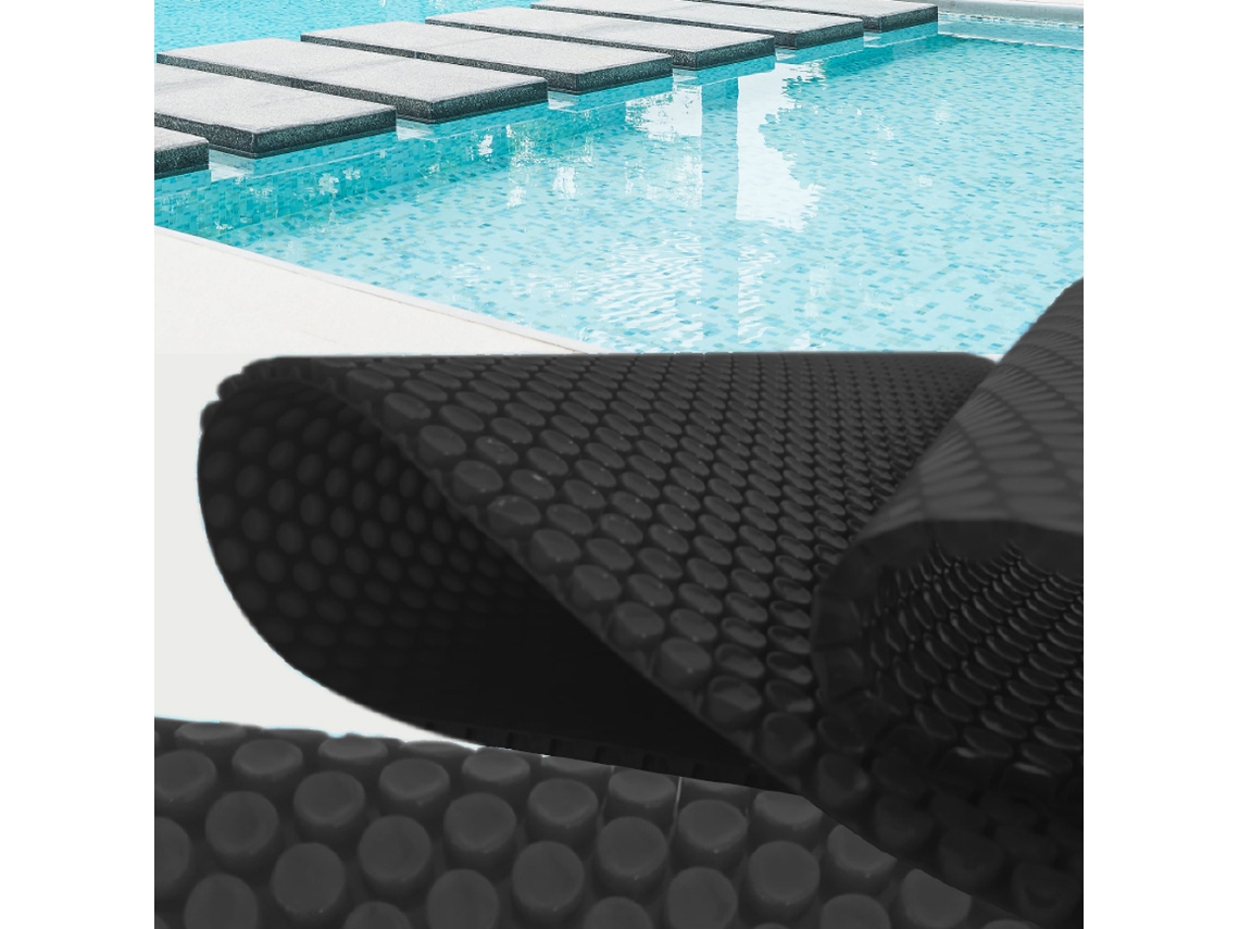 Manta térmica piscina AquaBubble Crystal BLACK 700 2.00 x 9.50 m PISCIHOGAR