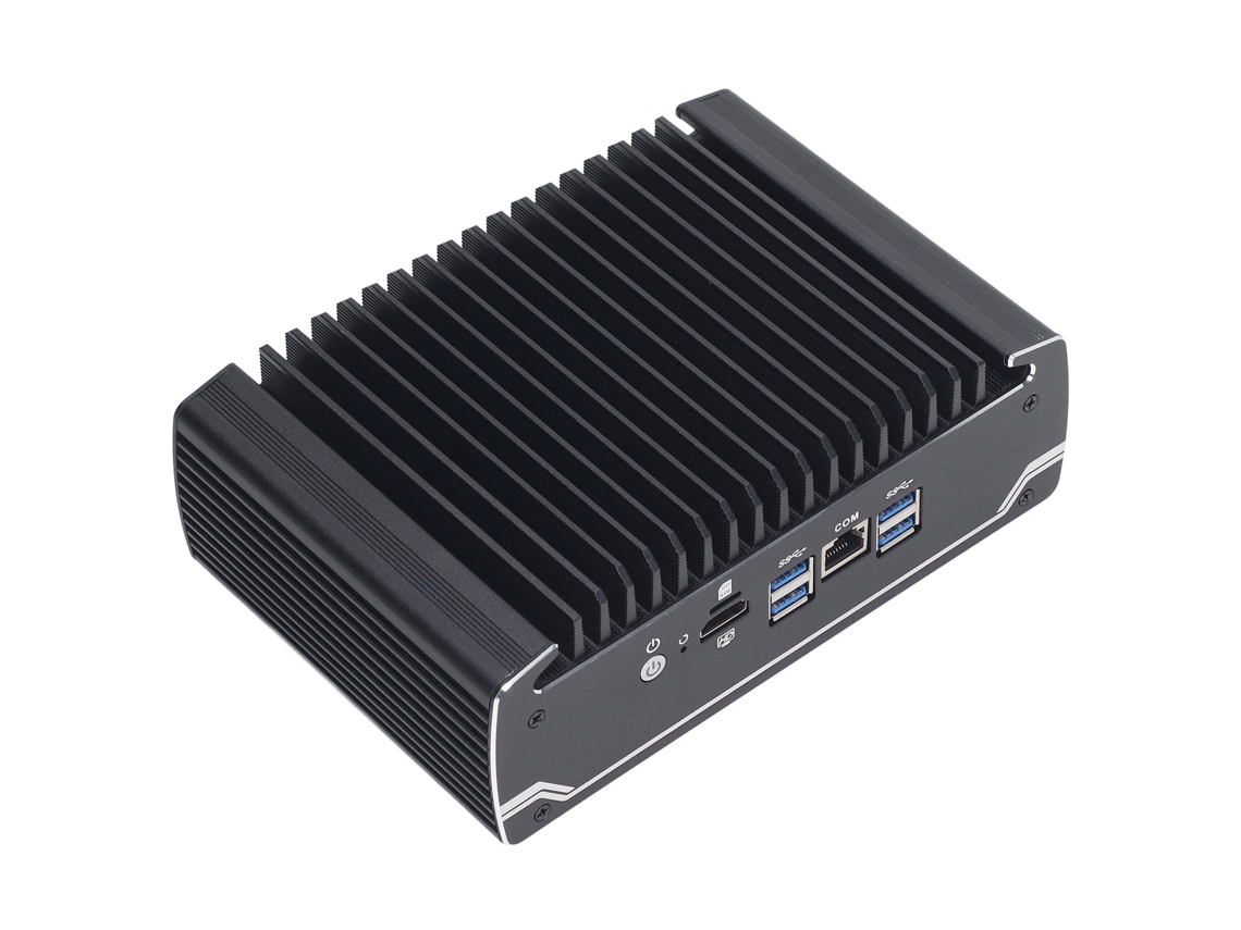 Miniordenador industrial integrado sin ventilador, 8 GB, 128 GB.