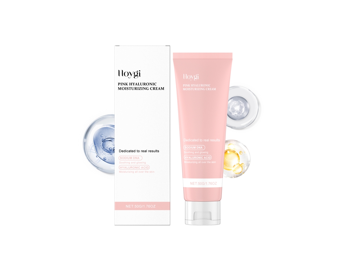 Crema hidratante con ácido hialurónico
