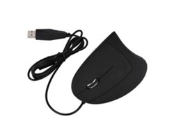 Ratón Gaming Ergonómico Vertical Izquierdo Con Cable Usb Para La Salud De La Muñeca