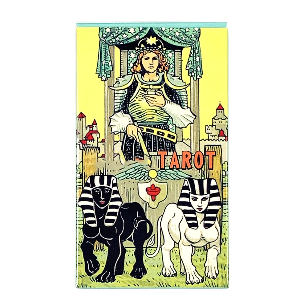 Cartas Del Oráculo Tarot A78 Side Deck (versión En Inglés) - Versión De Adivinación Y Predicción Por Visión
