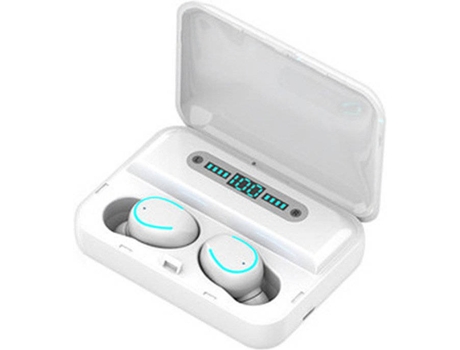 Auriculares Bluetooth True Wireless CHRONUS F95XW2 (In Ear - Micrófono - Noise Cancelling - Blanco)