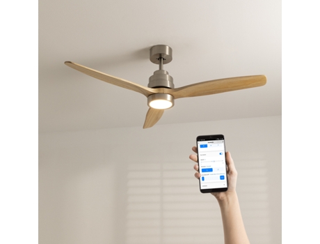 Ventilador de Techo CREATE Windstylance Dc Silenciosa (132 cm - 40 W)