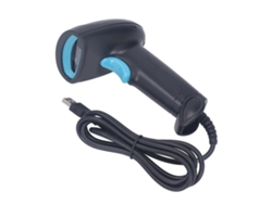 Lector De Códigos De Barras Qr De Alta Precisión Con Cable Para Inventario, Supermercados Y Almacenes.