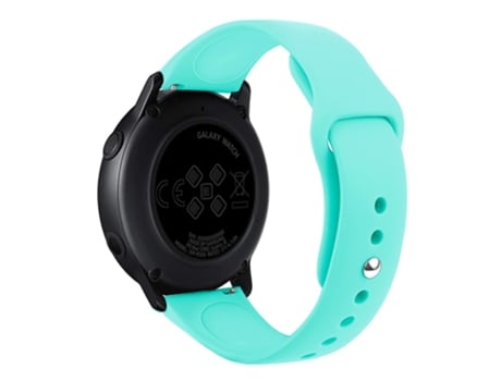 Correa de Silicona 20mm para Samsung Galaxy Watch Active SM-R500 - cian