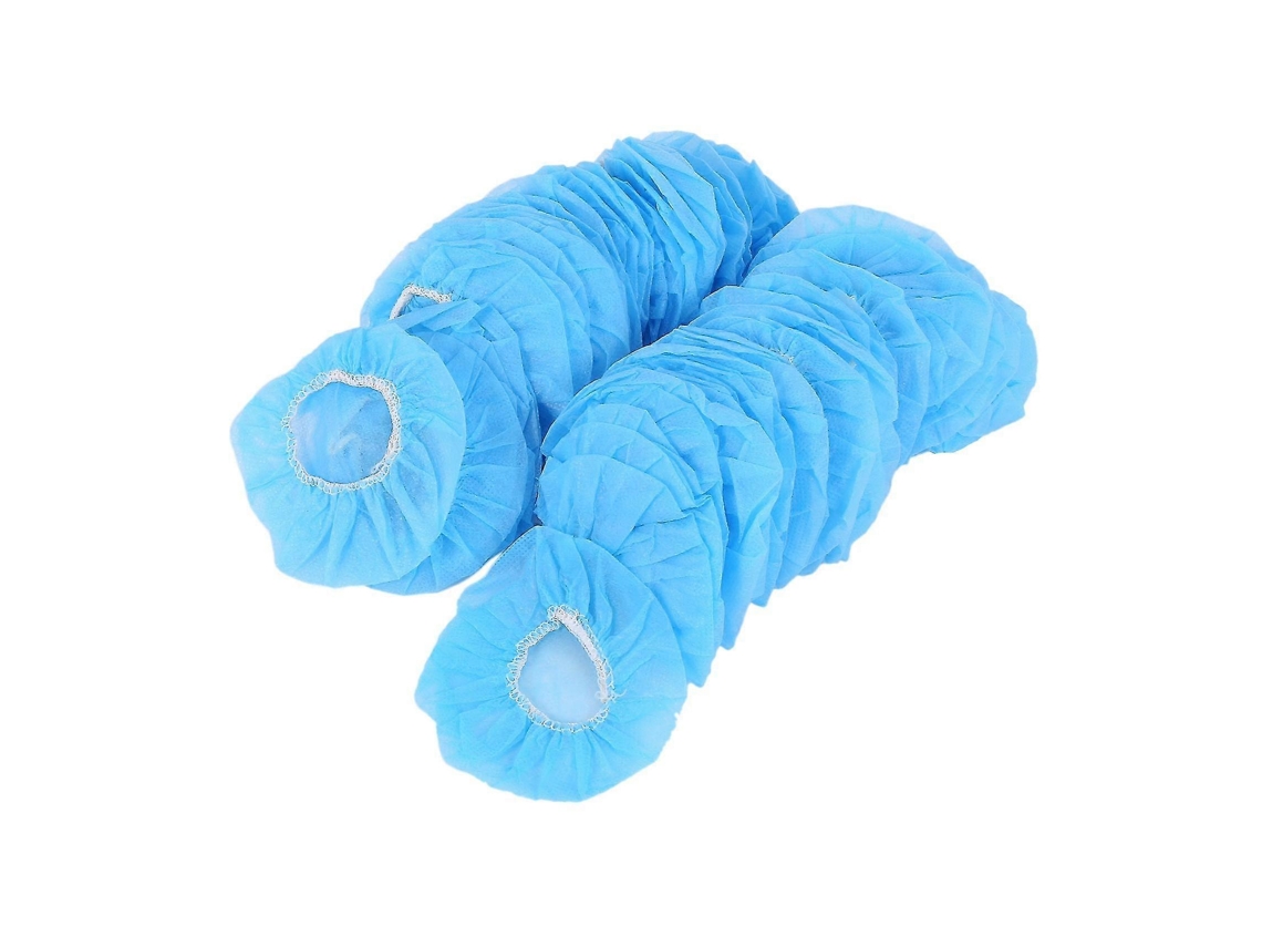 100 almohadillas de tela elástica desechables compatibles con auriculares - C16