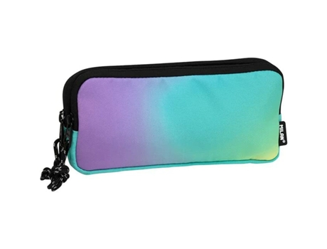 Estuche Escolar Milan Verde (22 x 11 x 6,5 cm)