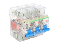 Disyuntor Miniatura Mcb Dz47 3p 690v Ca 80a Con Caja Transparente